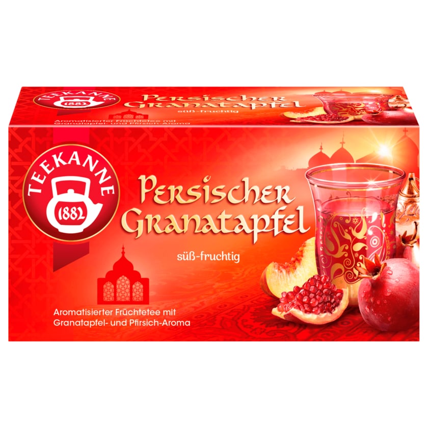Teekanne Persischer Granatapfel 45g, 20 Beutel